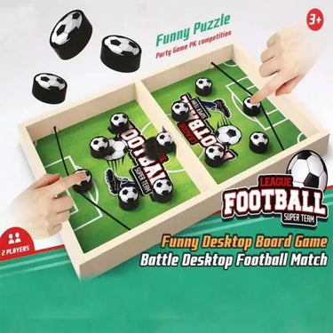 SOCCER FOOTBALL PUCK SLING PUCKET BOARD GAME